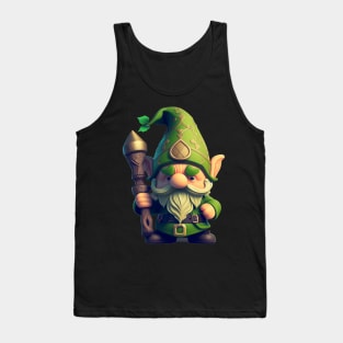 gnome st.patrick da Tank Top